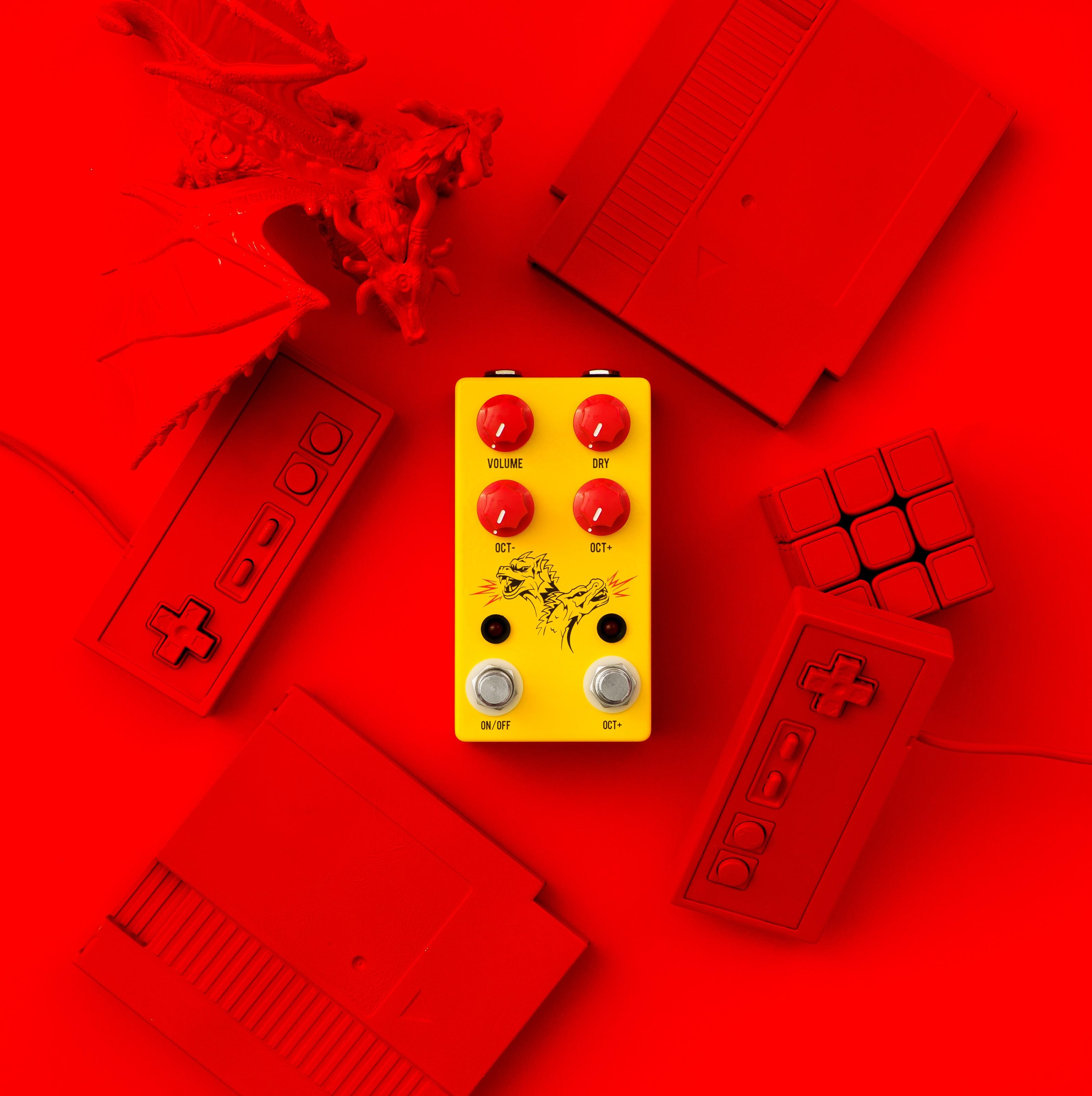 JHS Pedals Double Dragon Lo-fi Octave Pedal - Andertons Music Co.